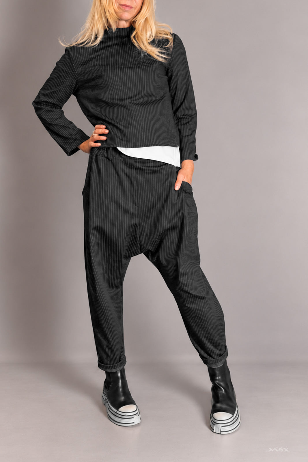 Baggyhose gestreift Gr. Onesize (38-42)