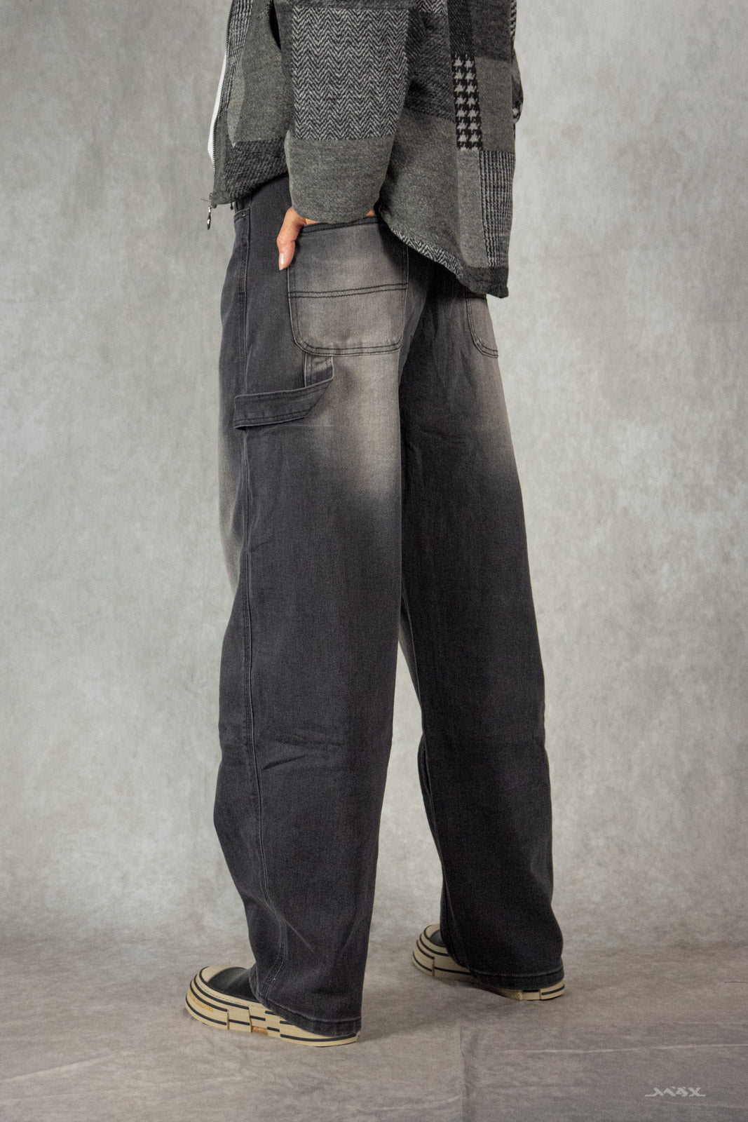 Carpenter jeans zwart gewassen