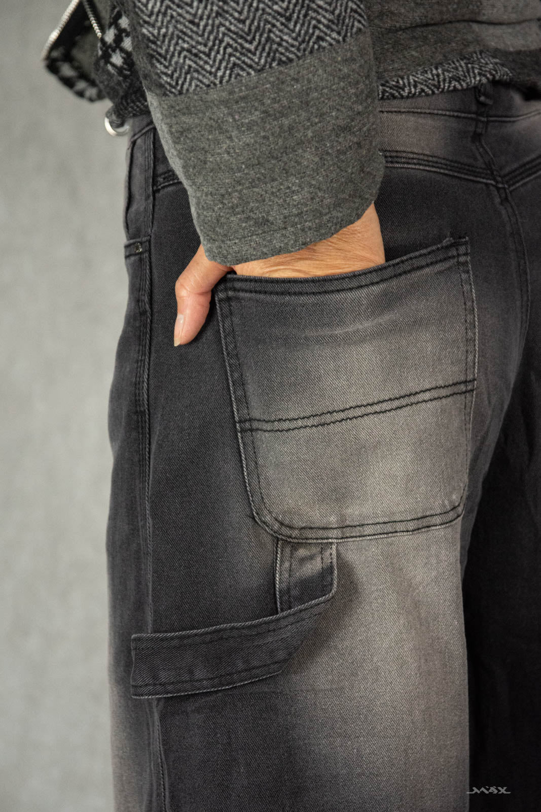 Carpenter jeans zwart gewassen