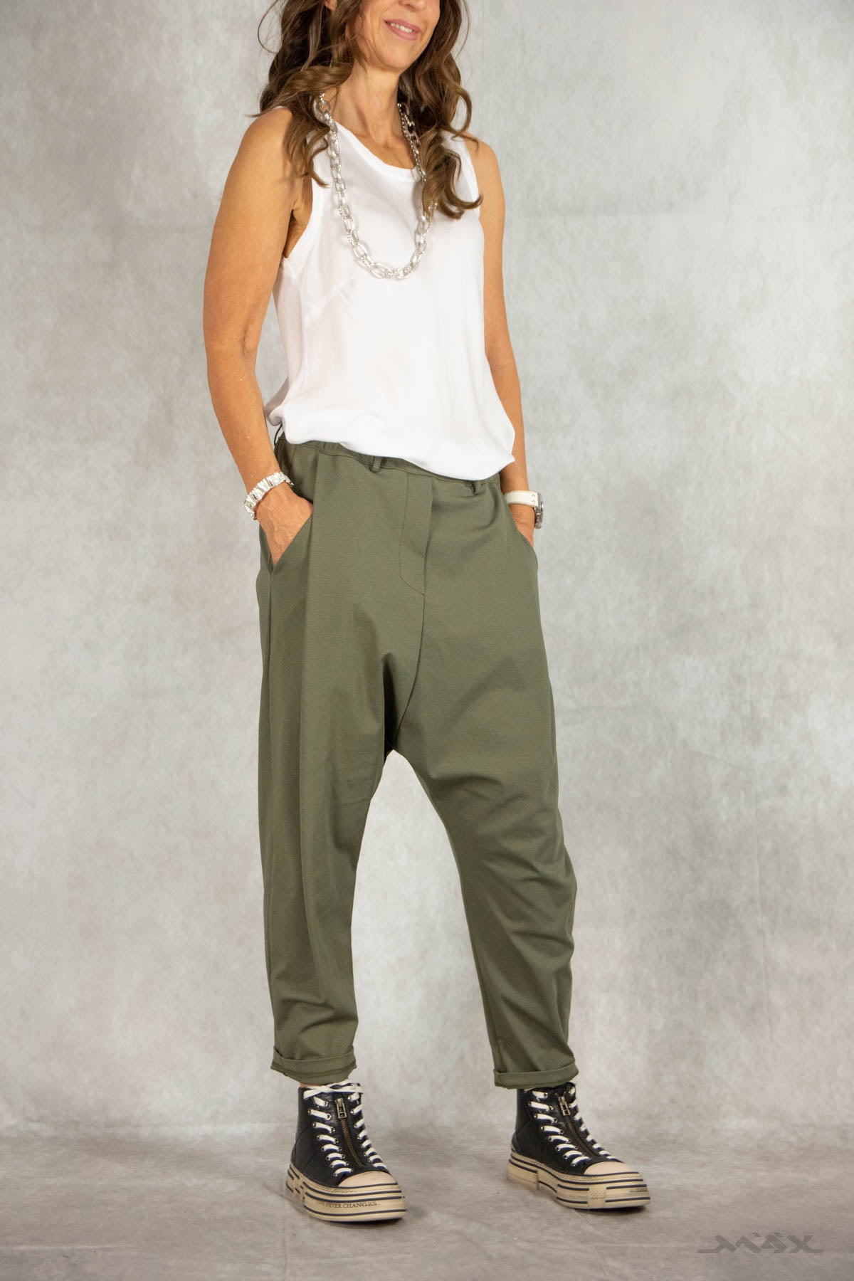 Baggyhose olive Gr. Onesize (36-42)