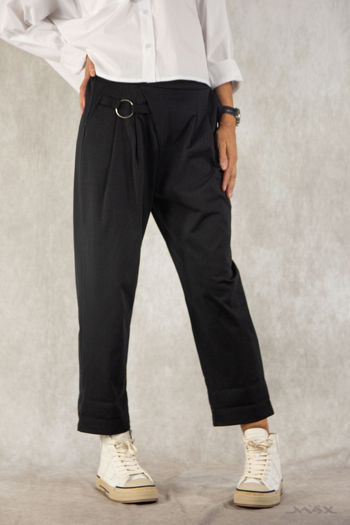 Baggyhose mit Detail Gr. Onesize (38-42)