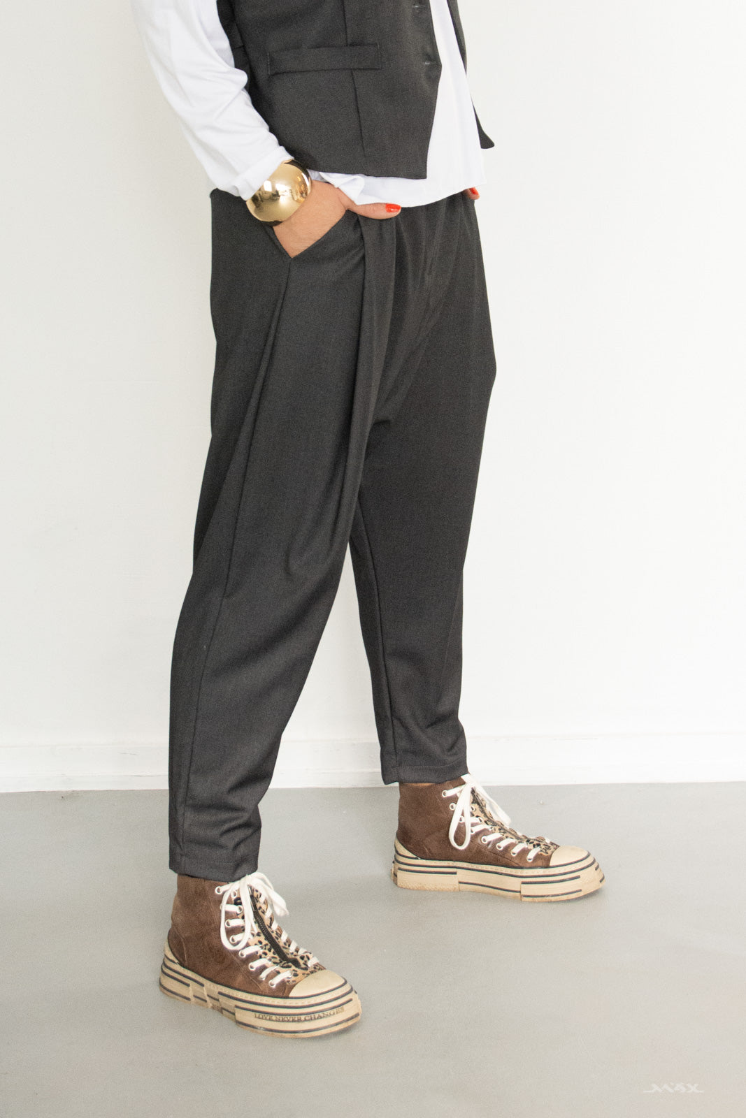 Harembroek antraciet maat one size (38-42)