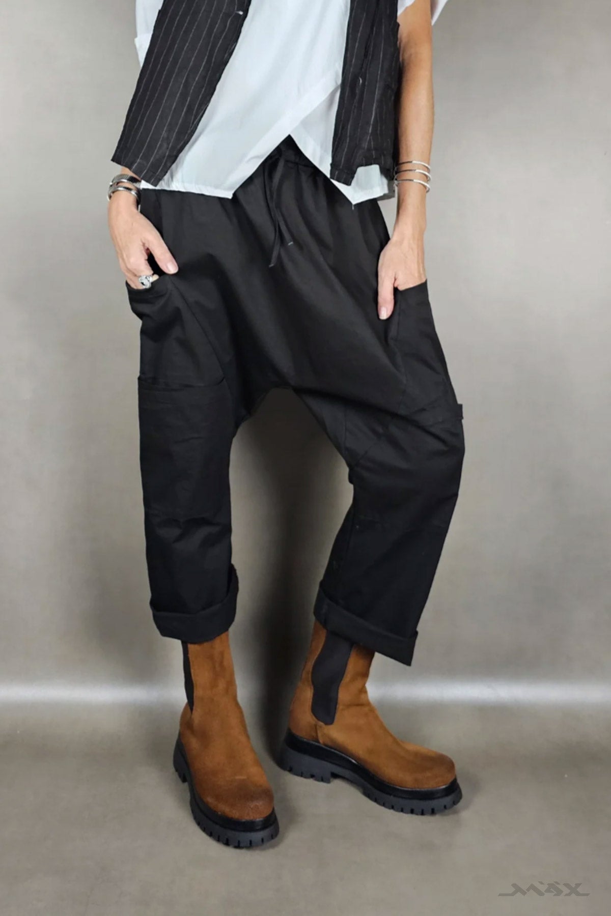 Harembroek met zijzakken maat One size (38-42)