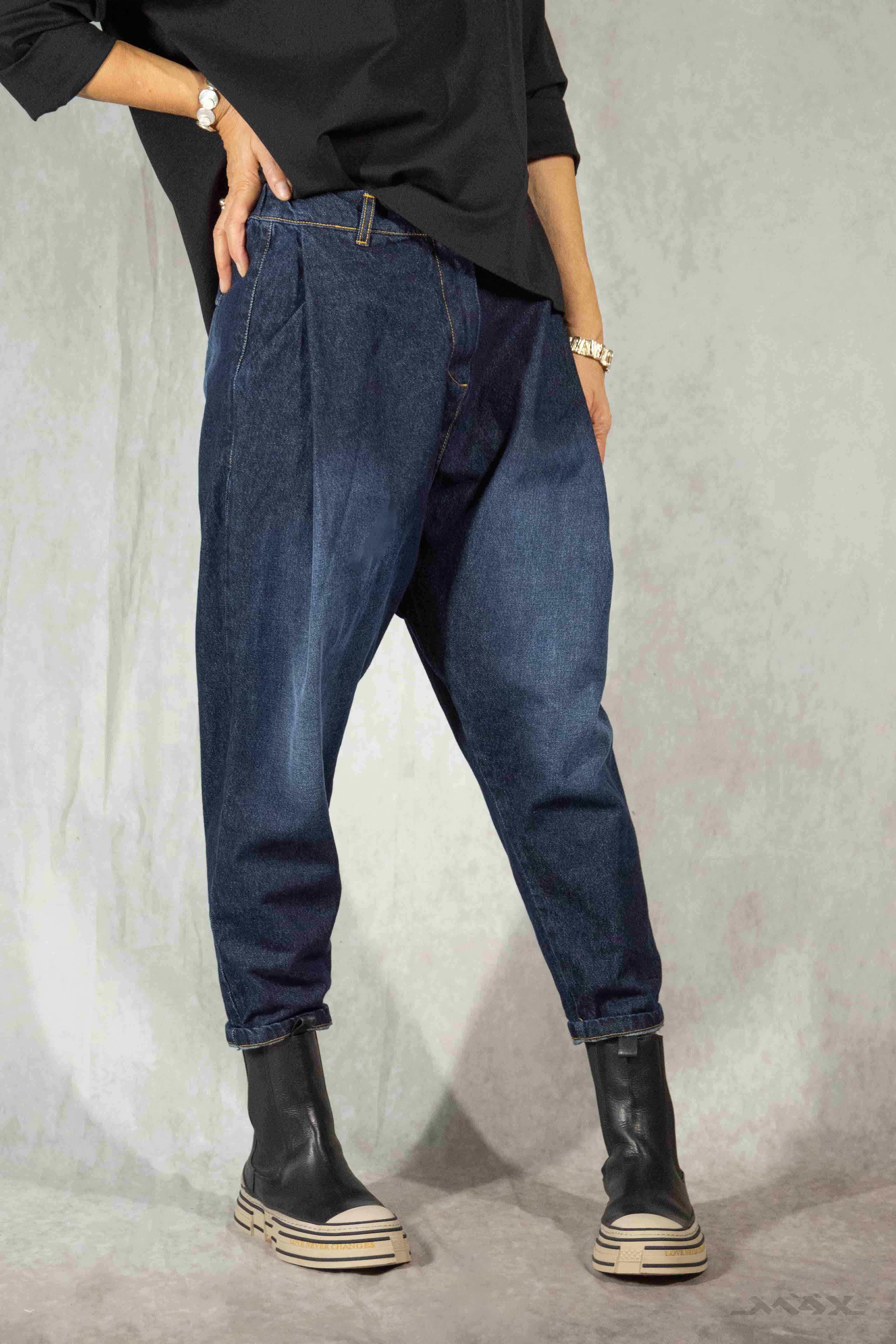 Baggyhose aus Jeans Gr. Onesize (36-40)