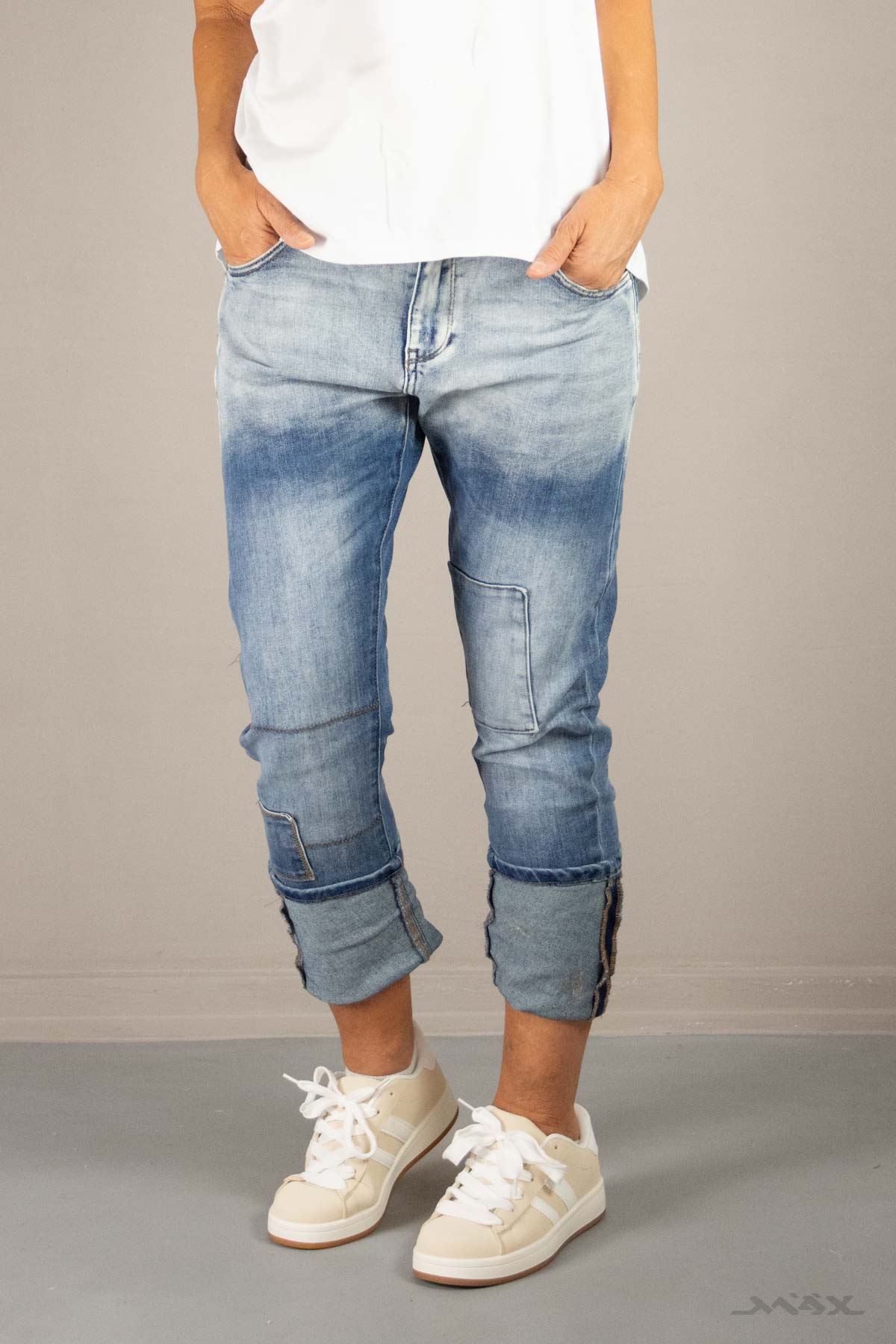 Jeans blue washed Gr. 38-44