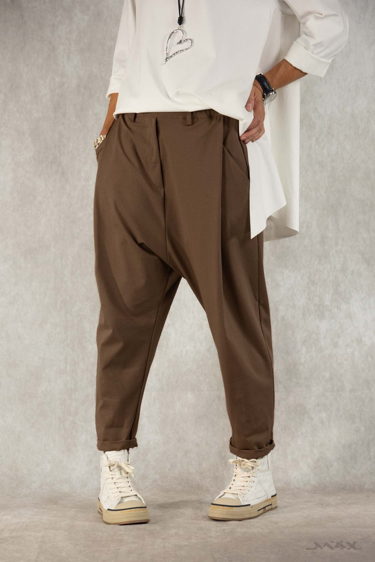 Baggyhose choco Gr. Onesize (36-42)