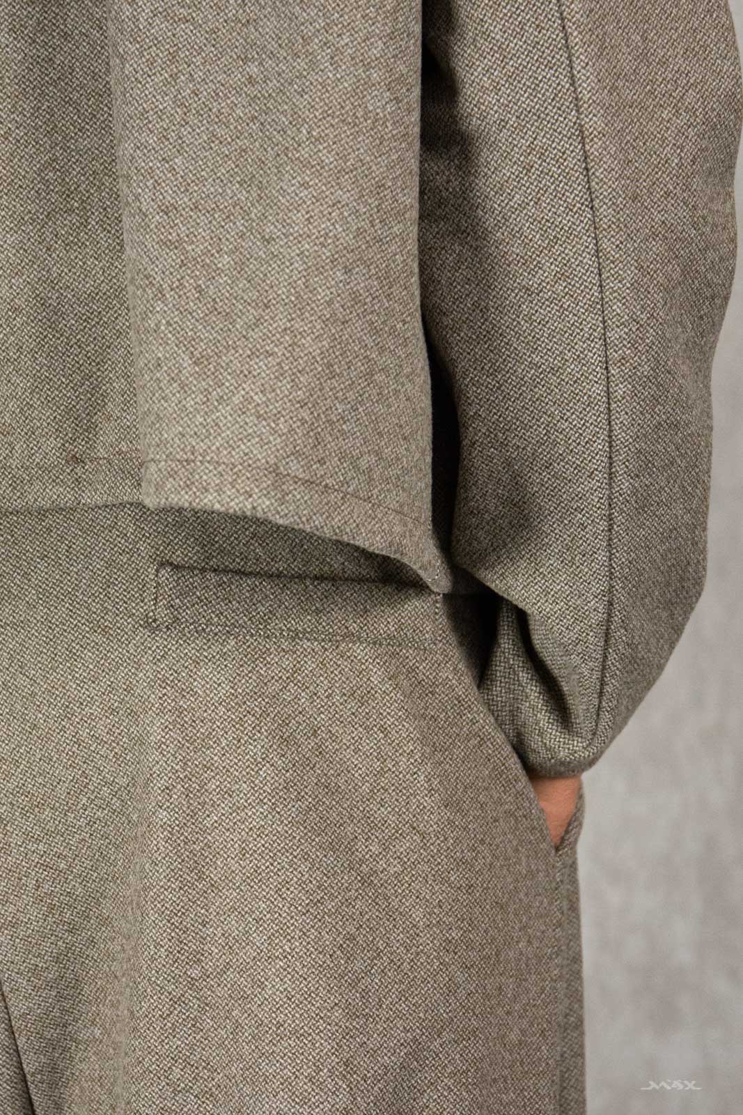 Baggyhose taupe Tweed Gr. Onesize (38-44)