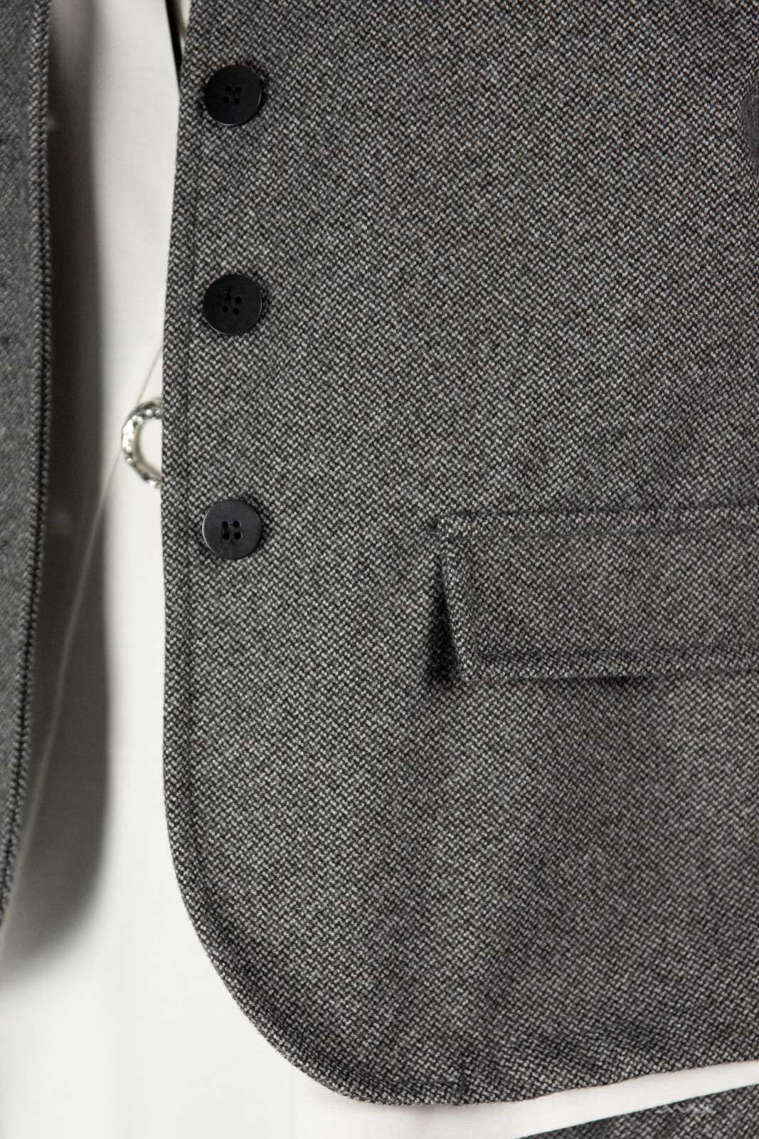 Jacke grau Tweed Gr. Onesize (38-44)