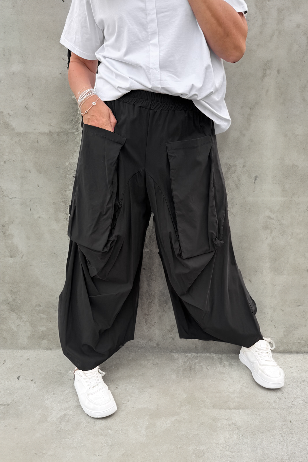 Trainingsbroek zwart maat one size (36-42)