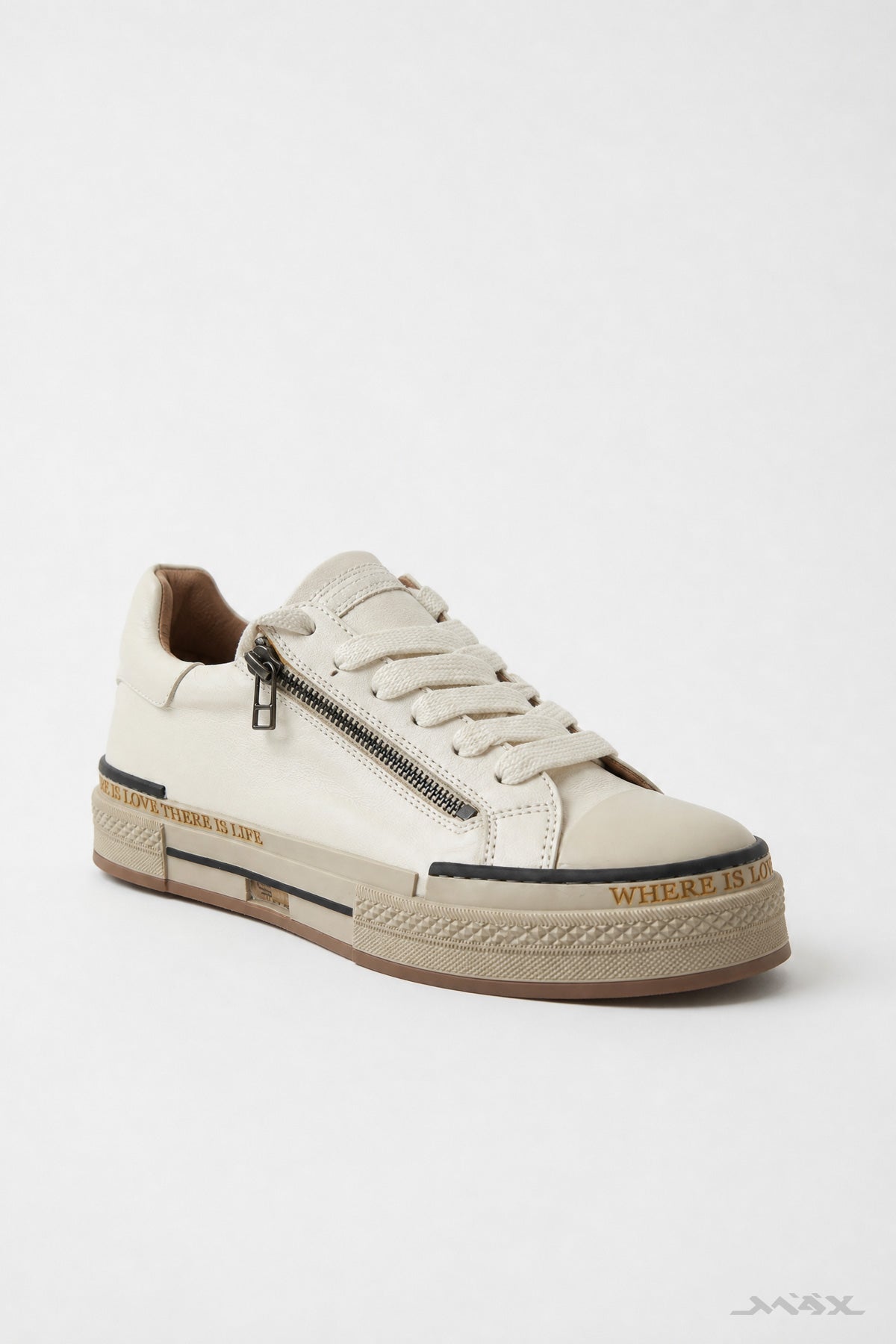 Plateau-Sneaker offwhite