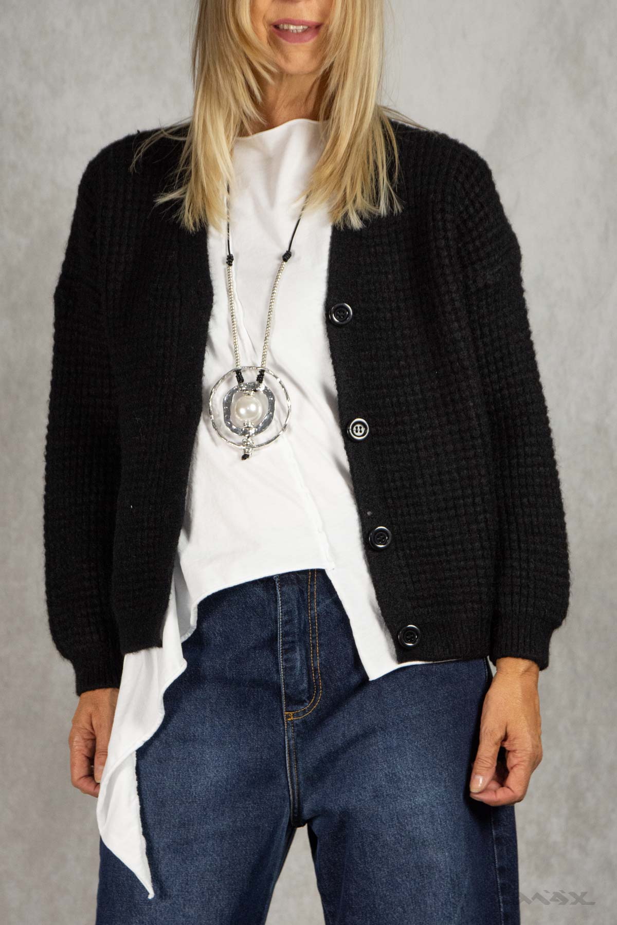 Strick-Cardigan in versch. Farben Gr. onesize(passend bei 36-42)