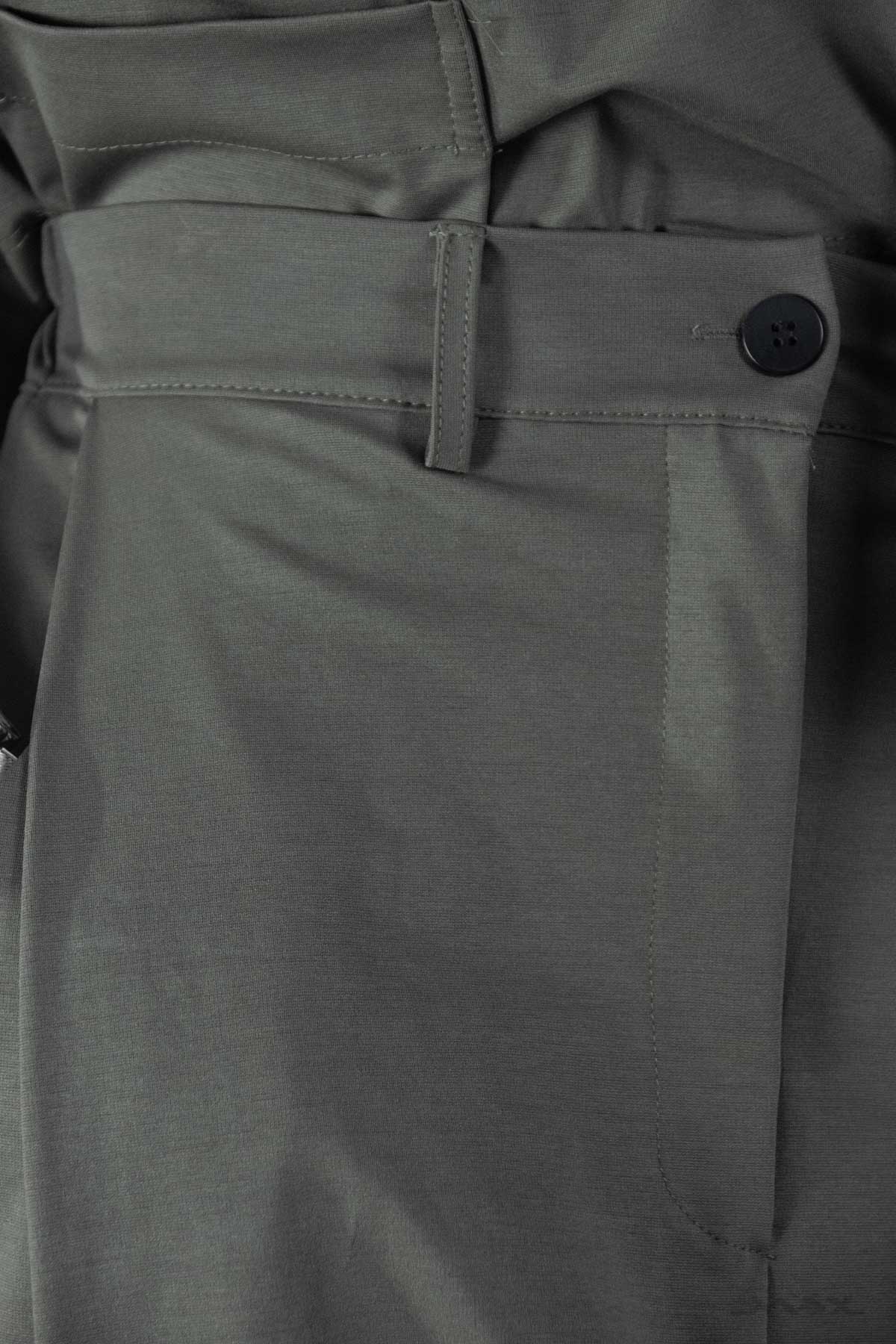 Baggyhose dunkelgrau mit Knopf Gr. Onesize (36-42)