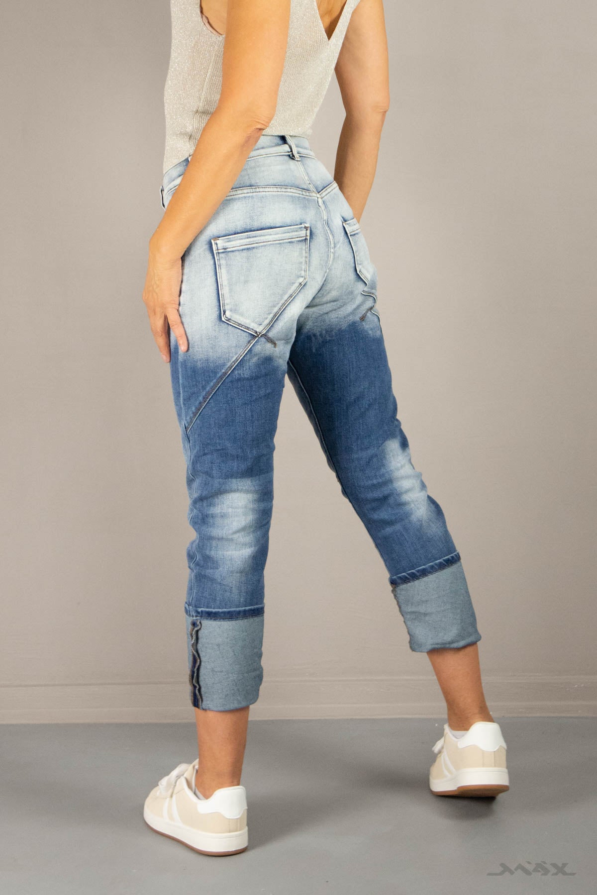 Jeans blue washed Gr. 38-44
