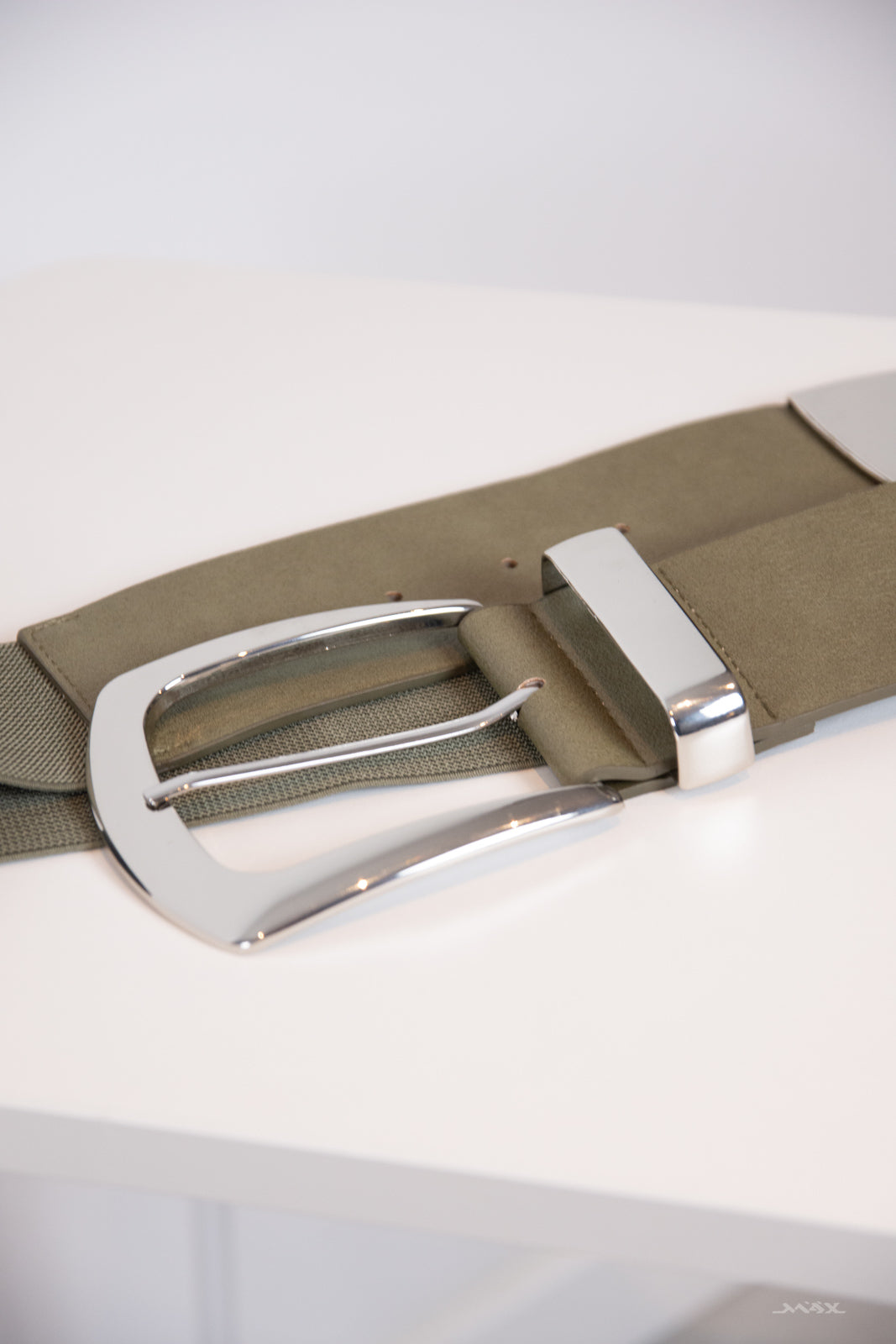 Statement stretch riem khaki