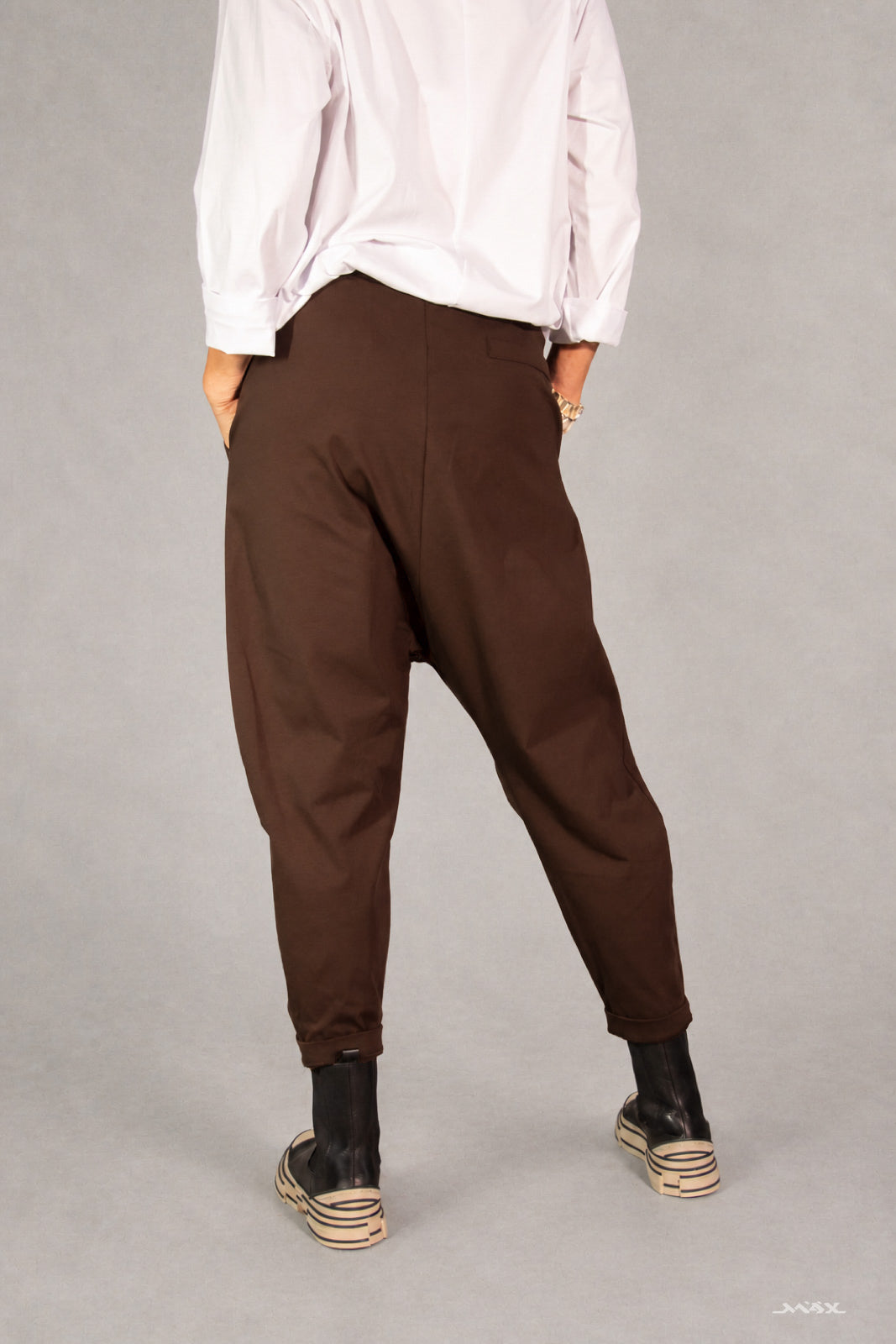 Baggyhose dunkelbraun Gr. Onesize (36-42)