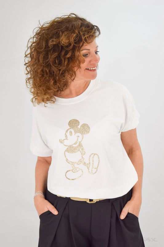Shirt weiss Mickey