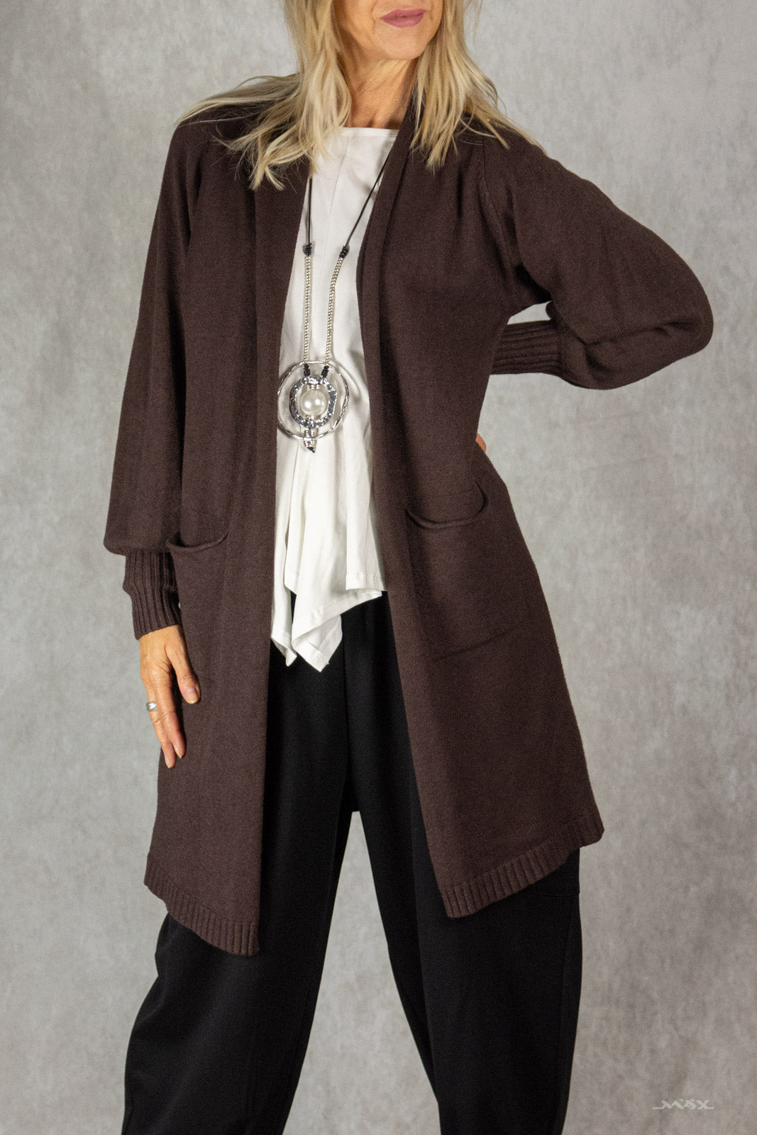 Weiche Strickjacke in versch. Farben Gr. Onesize (38-42)