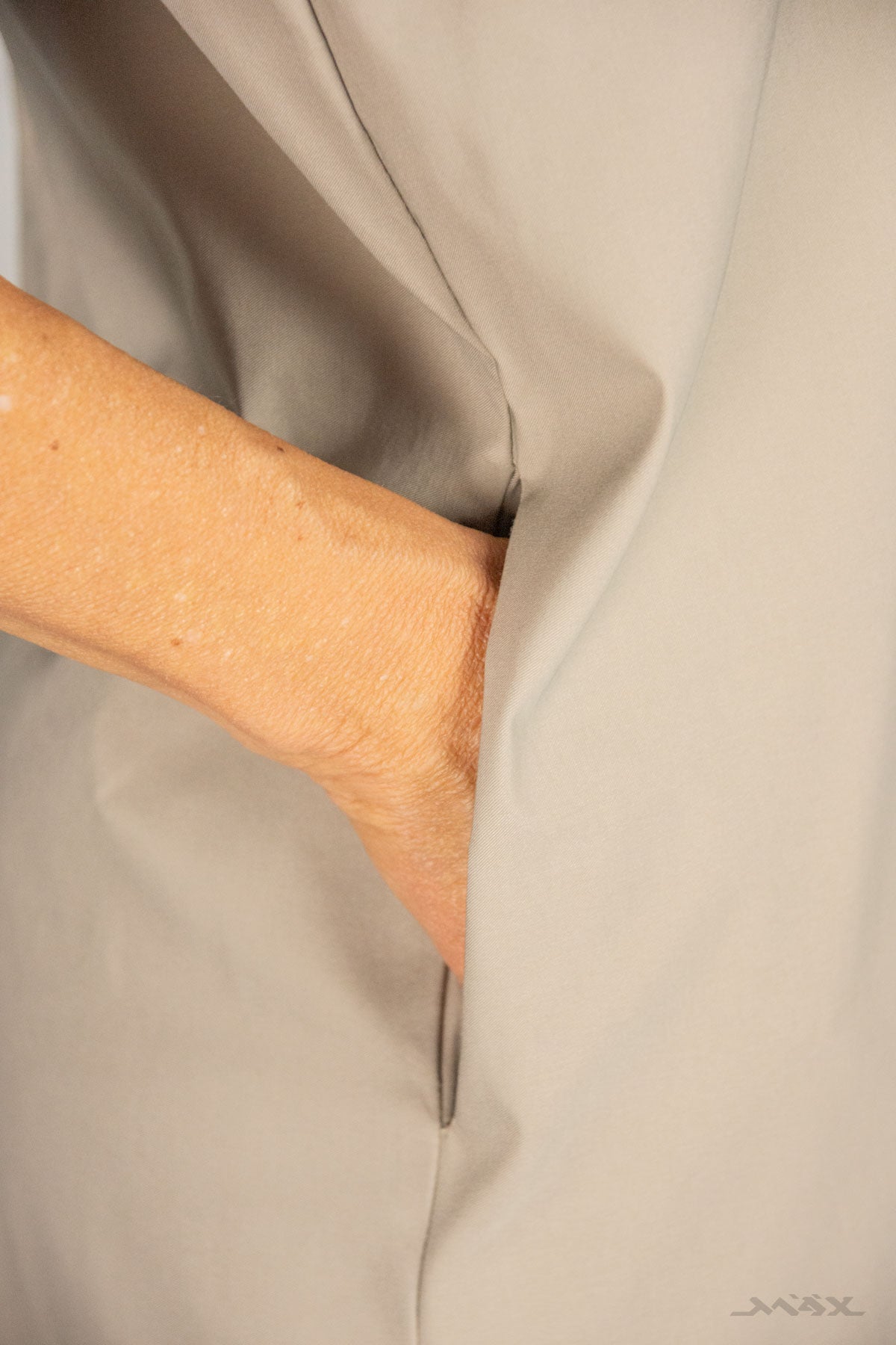 Jumpsuit beige Gr. onesize passend bei (38-44)