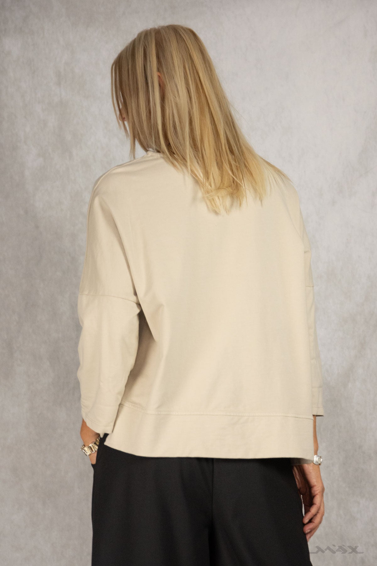 Asymmetrisches Shirt mit Stufen-Cut Gr. onesize(38-44)