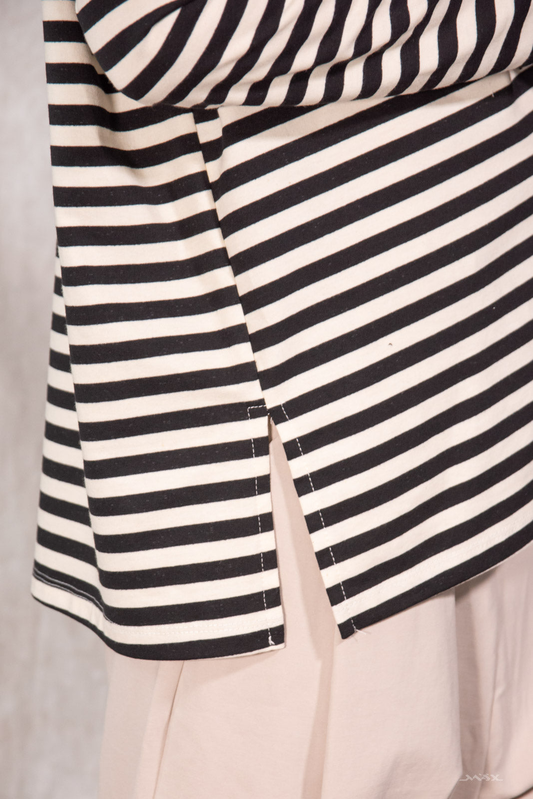 Langarmshirt gestreift Gr. onesize (38-44)