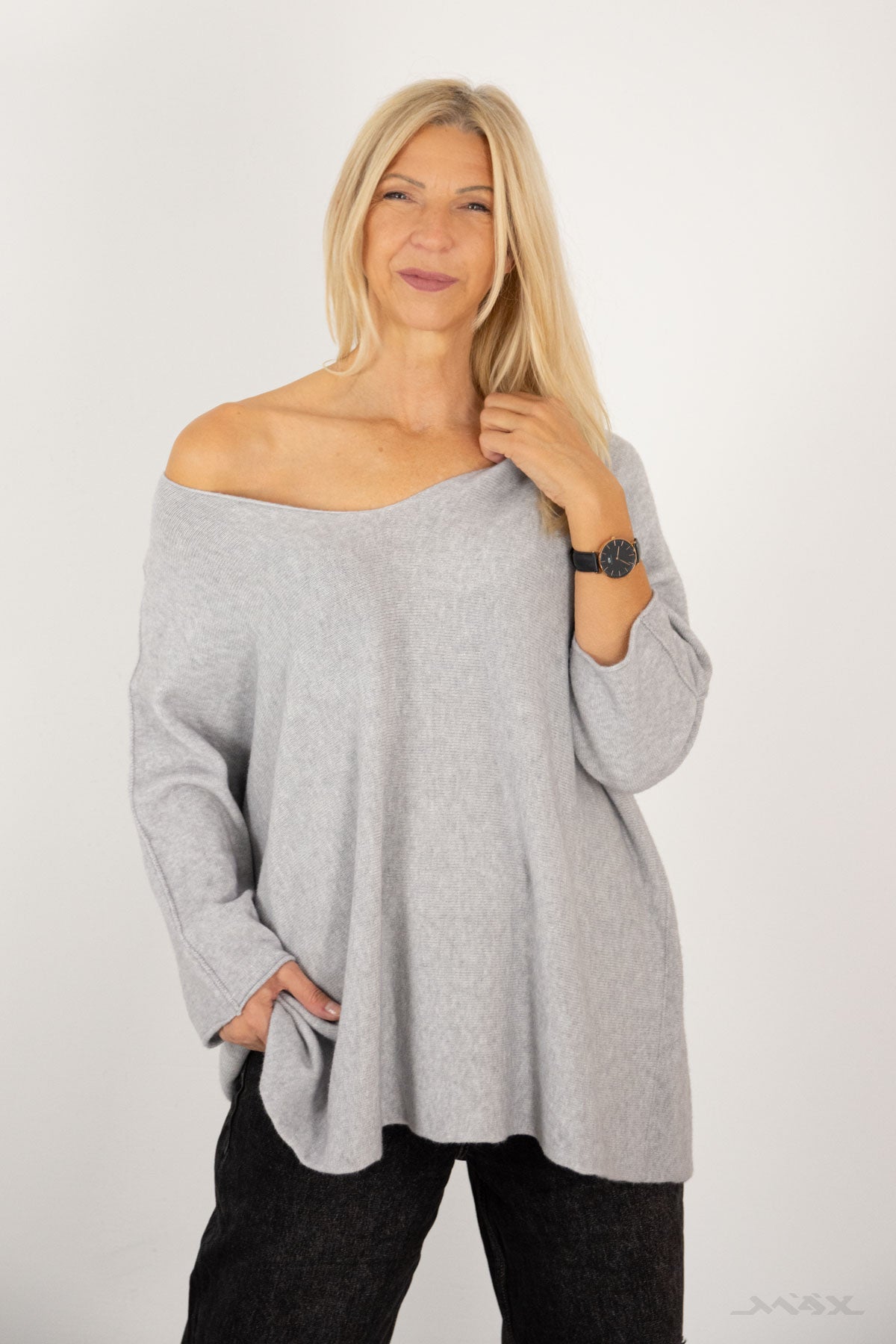 Weicher Oversized Strickpulli