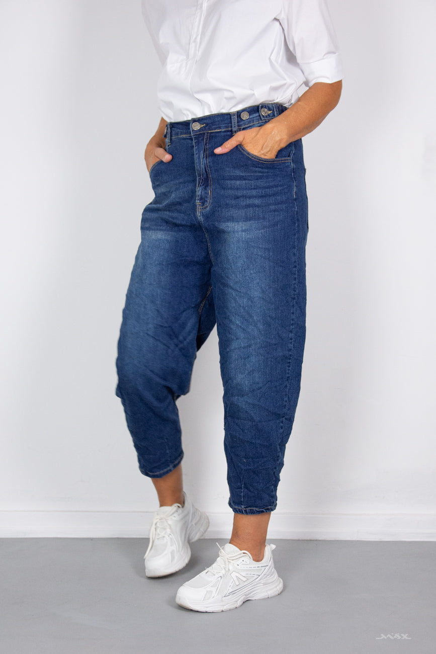 Baggy-Jeans blue washed