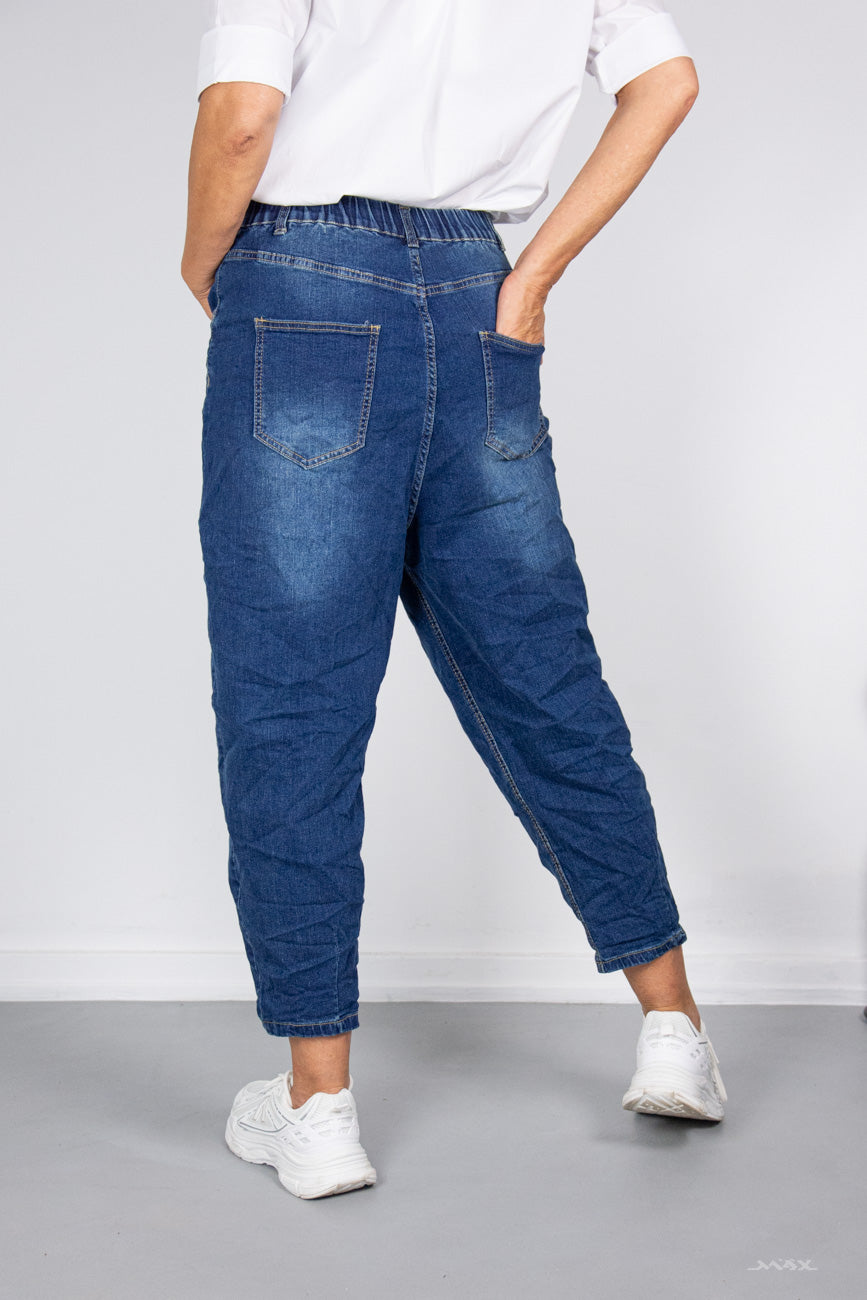 Baggy-Jeans blue washed