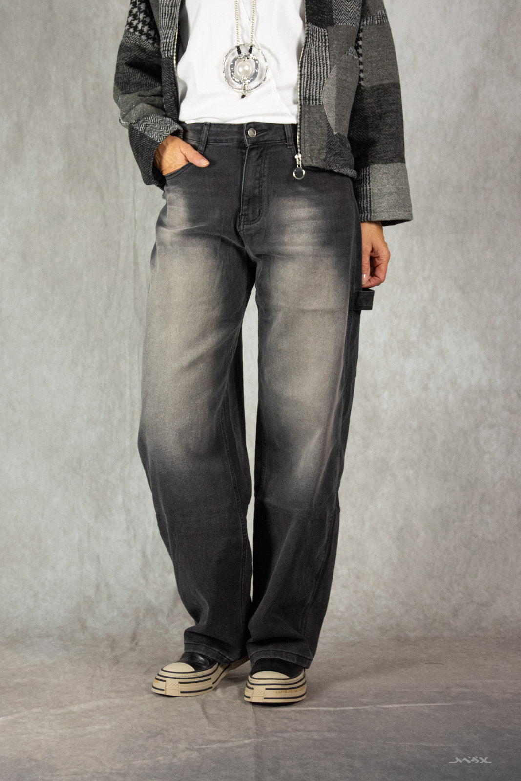 Carpenter jeans zwart gewassen