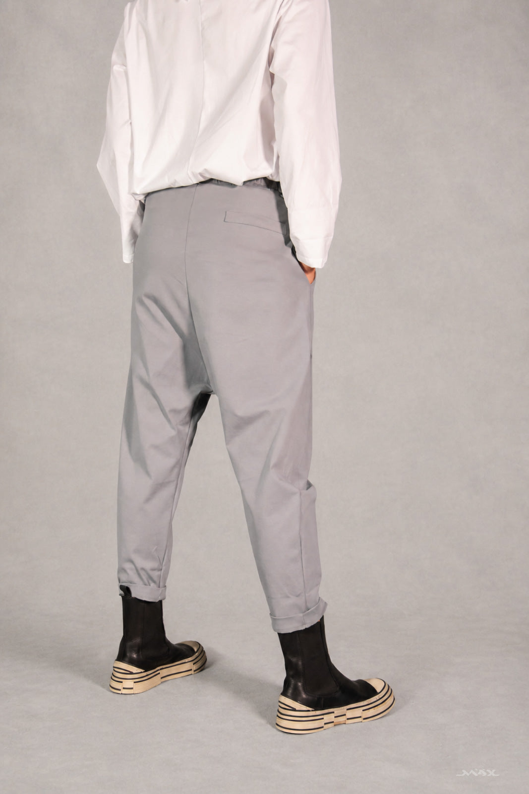 Baggybroek grijs – One Size (36–42)