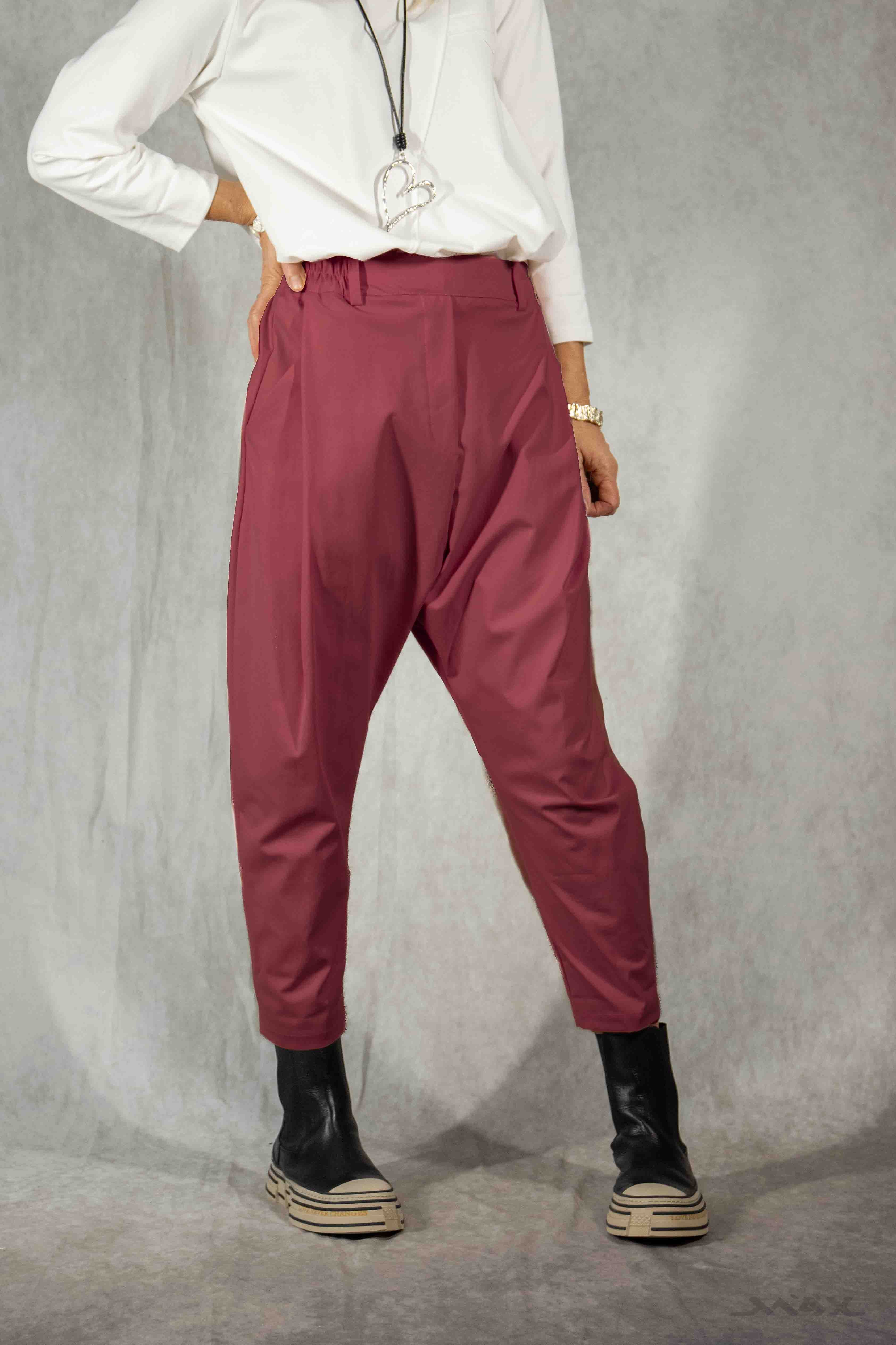 Baggyhose weinrot Gr. Onesize (36-42)