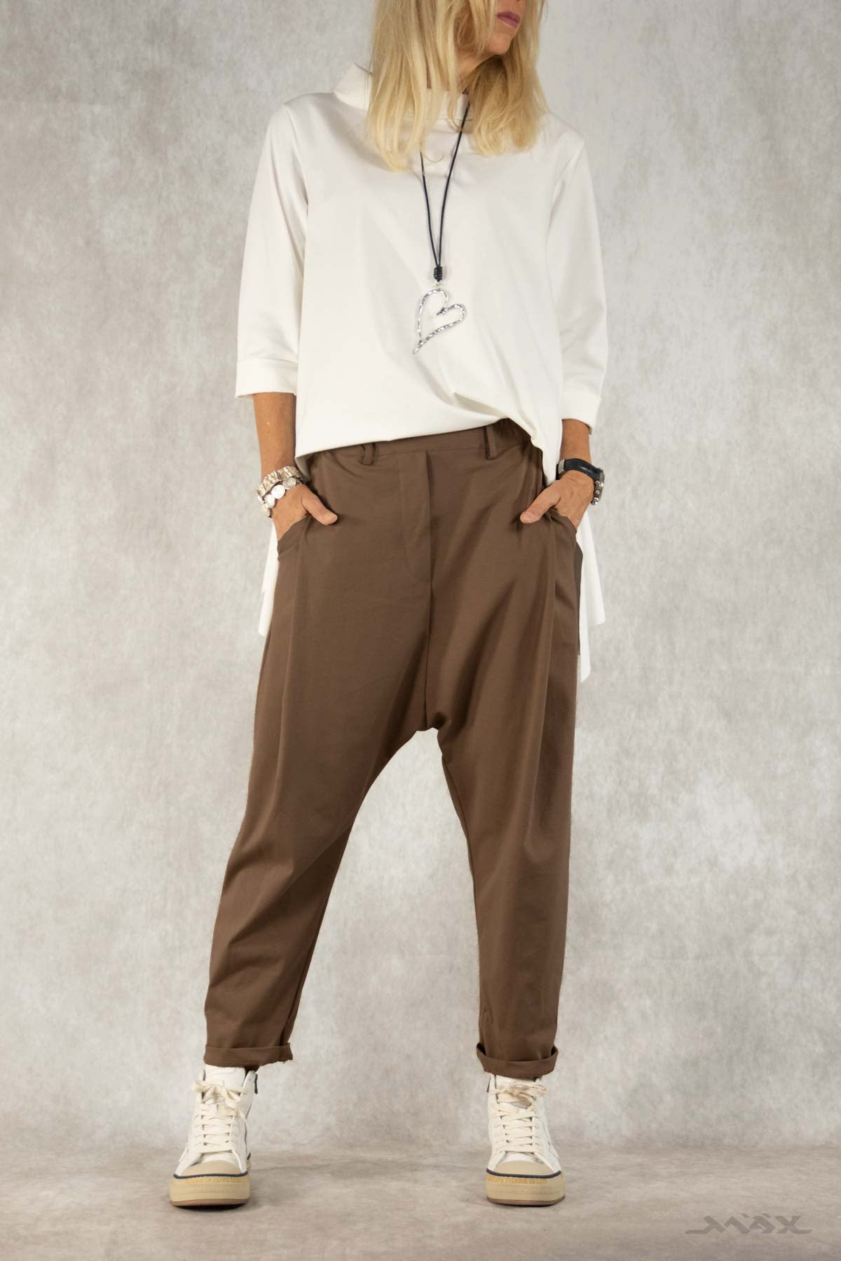 Baggyhose choco Gr. Onesize (36-42)