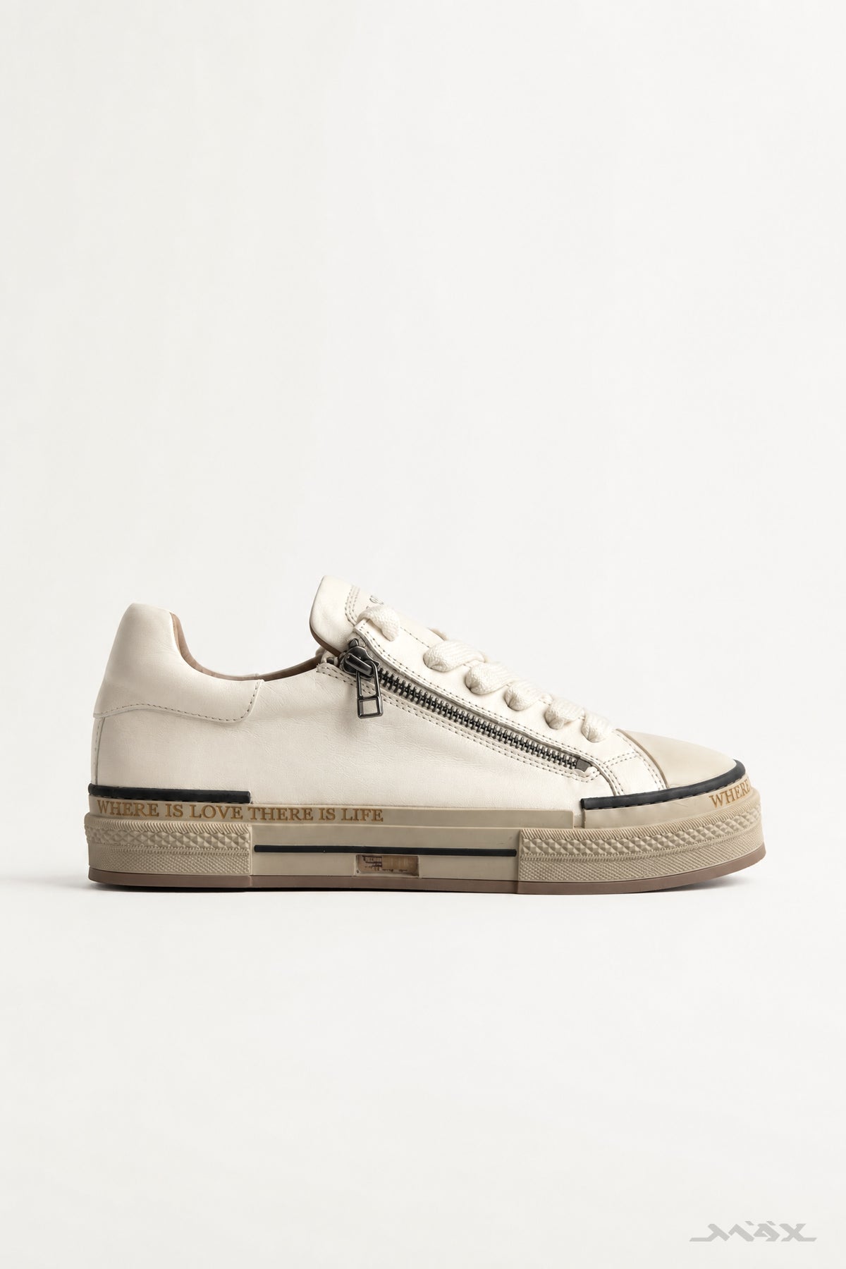 Plateau-Sneaker offwhite