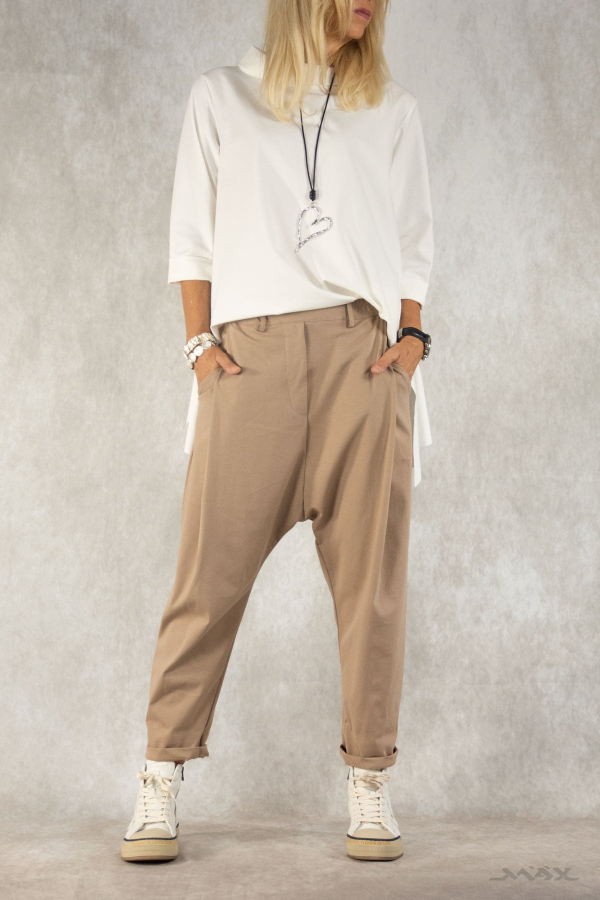 Baggyhose camel Gr. Onesize (36-42)