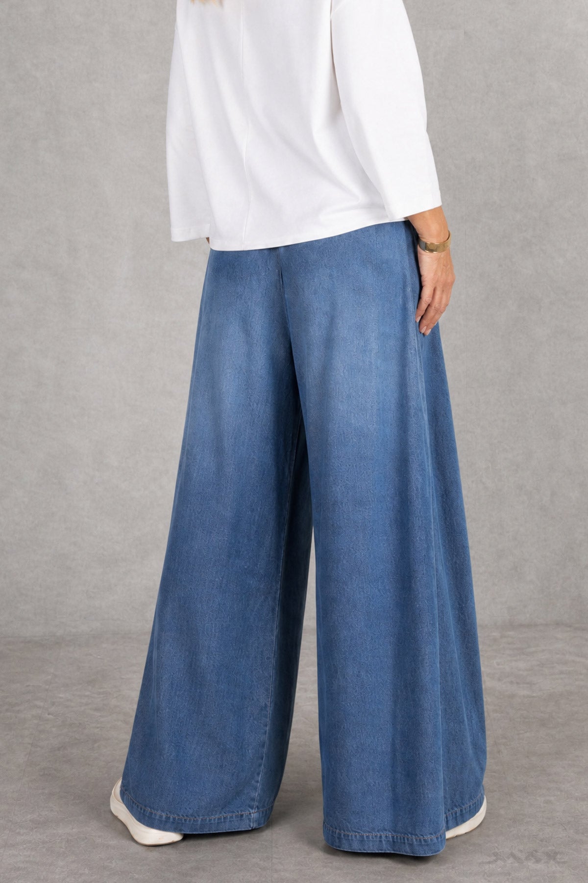 Sommer Wide-Leg Hose Gr. onesize (38-42)