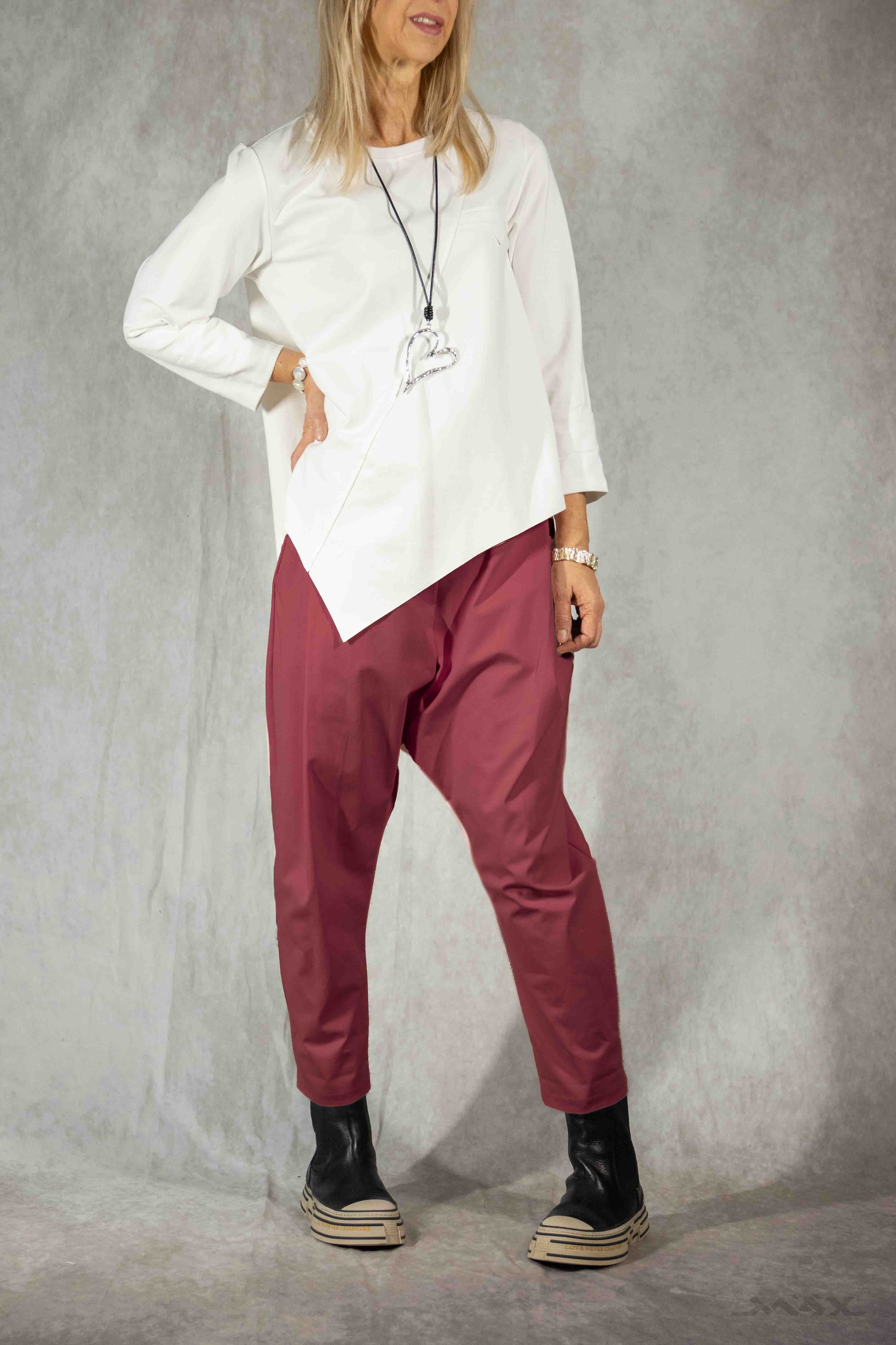 Baggyhose weinrot Gr. Onesize (36-42)