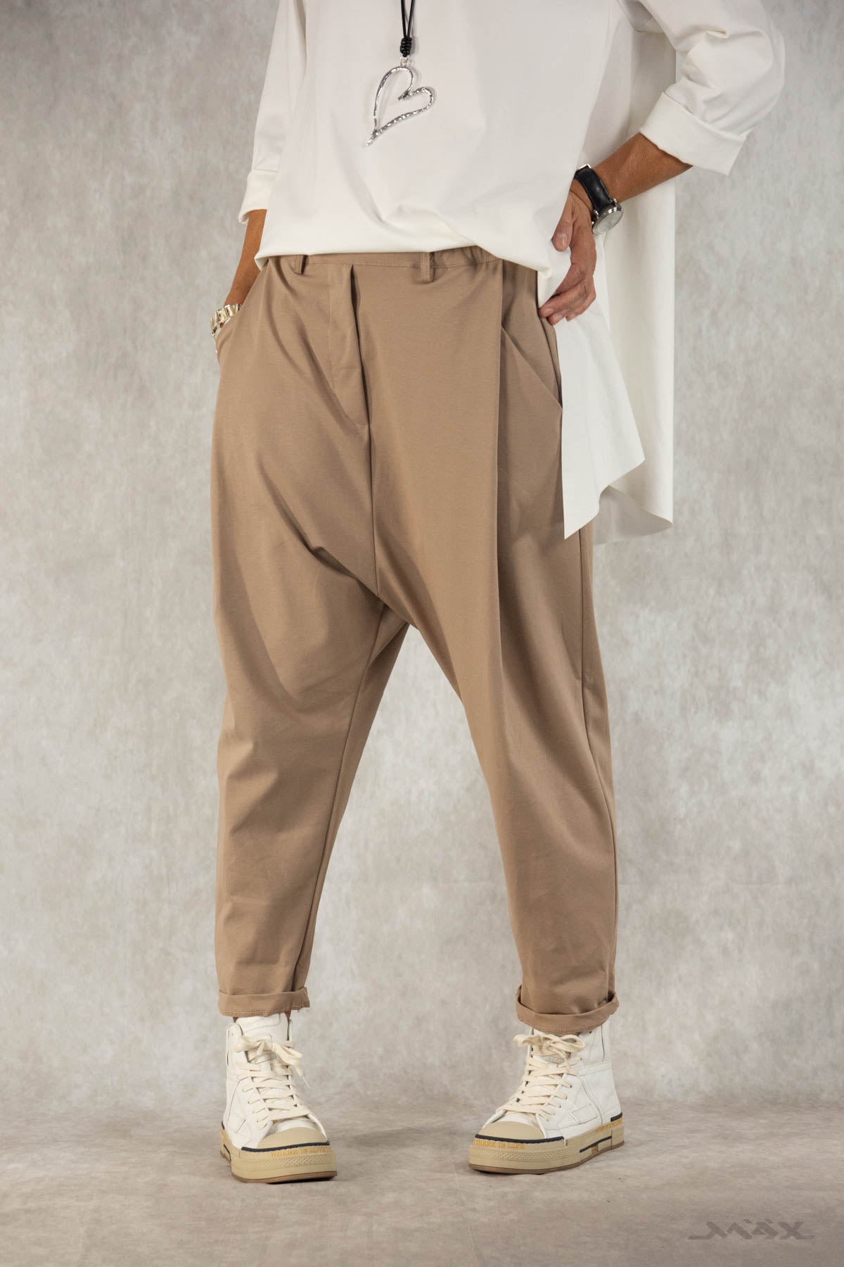 Baggyhose camel Gr. Onesize (36-42)