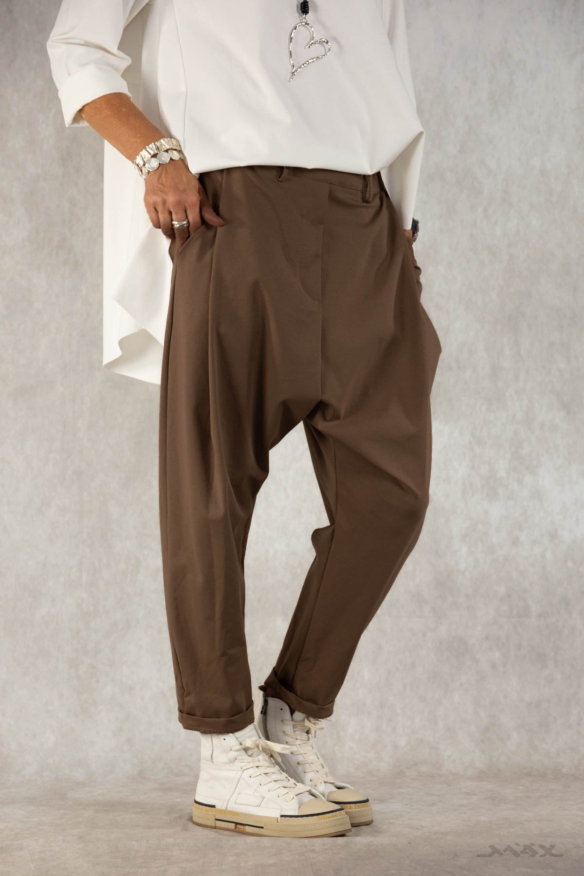 Baggyhose choco Gr. Onesize (36-42)