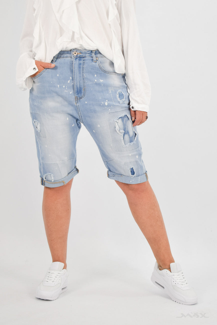 SEXY WOMAN Jeans-Shorts destroyed