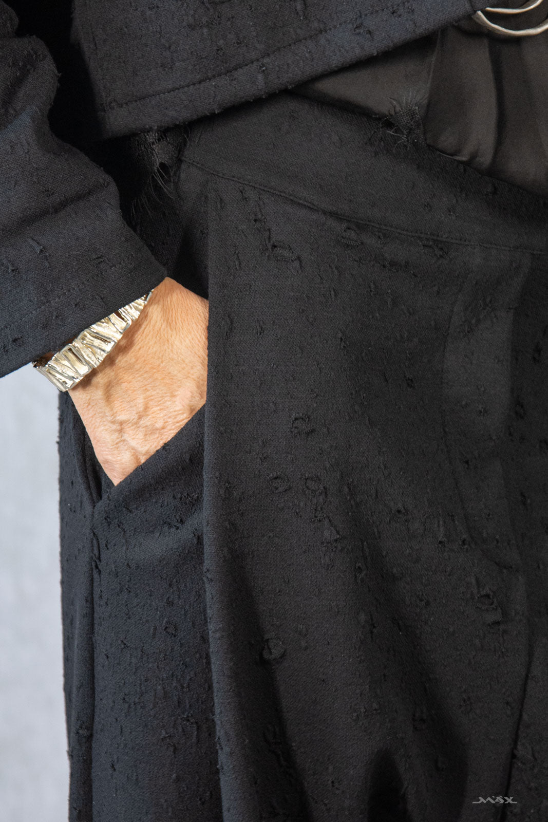 Baggyhose schwarz destroyed Gr. onesize(38-42)