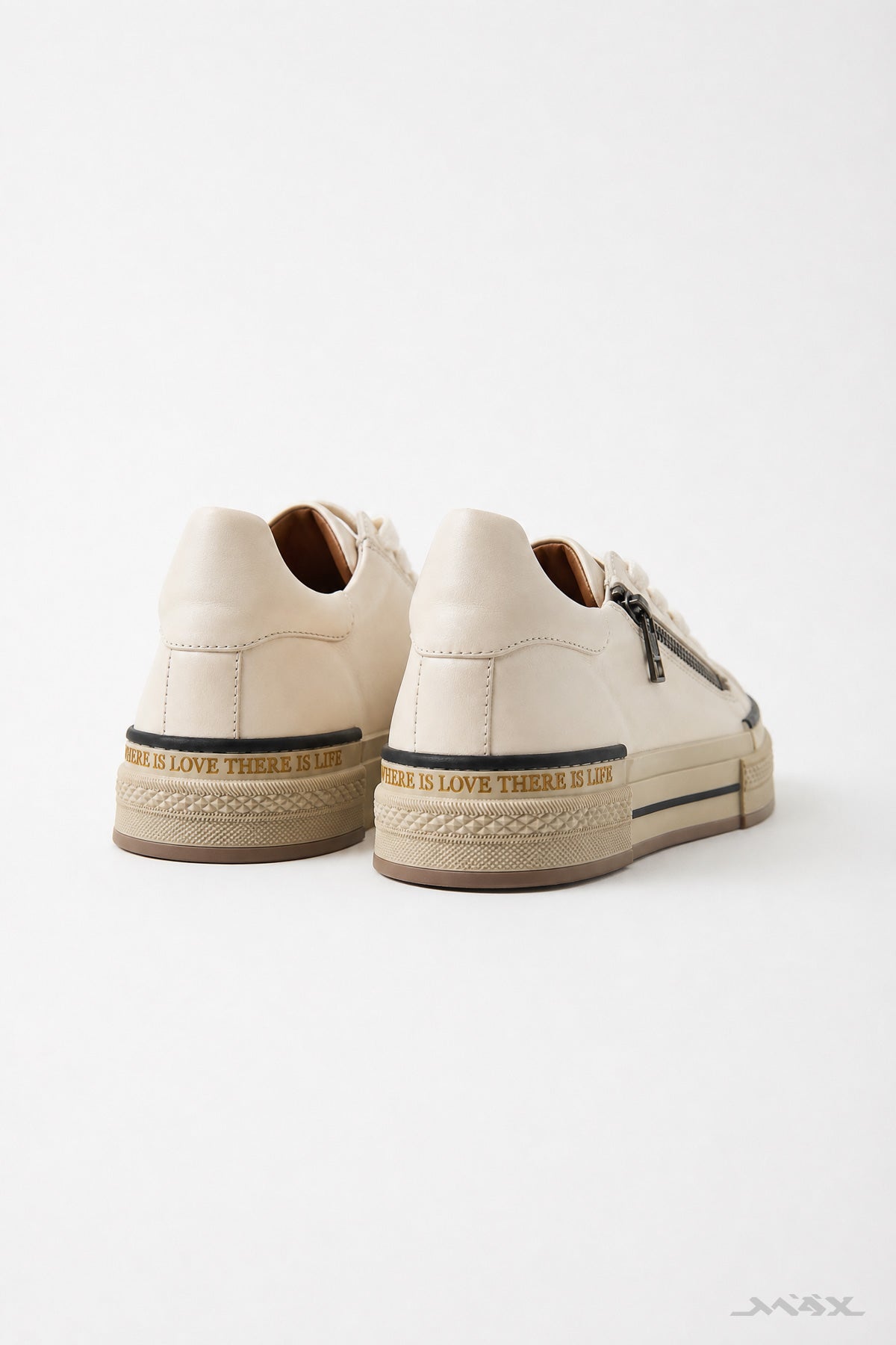 Plateau-Sneaker offwhite