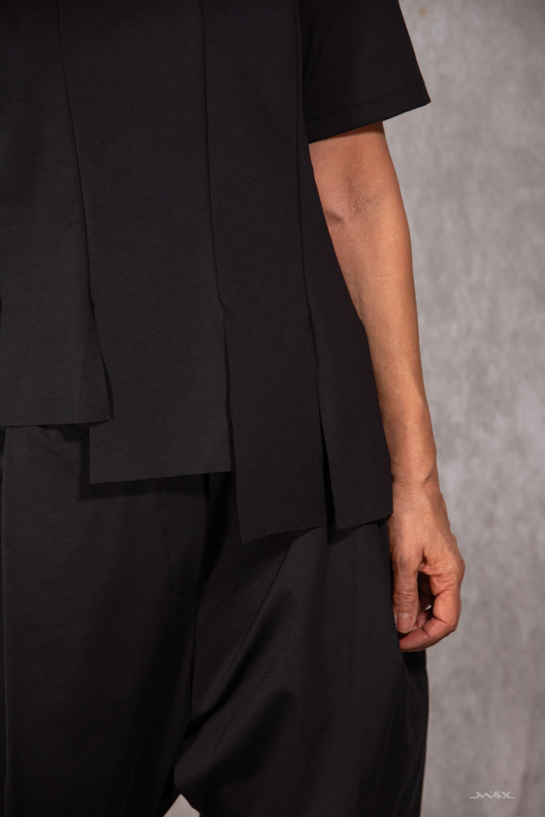 Asymmetrisches Shirt mit Stufencut Gr. Onesize (38-42)