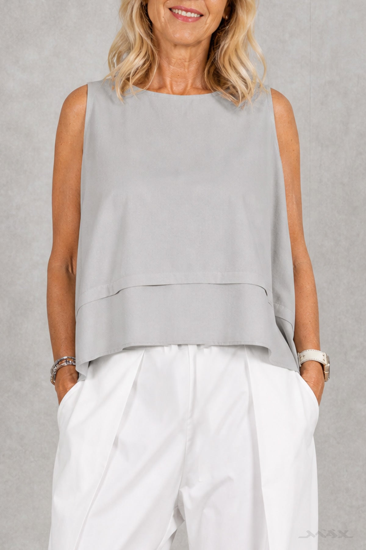 Soepel Activewear-stretch top – one size (38–44)