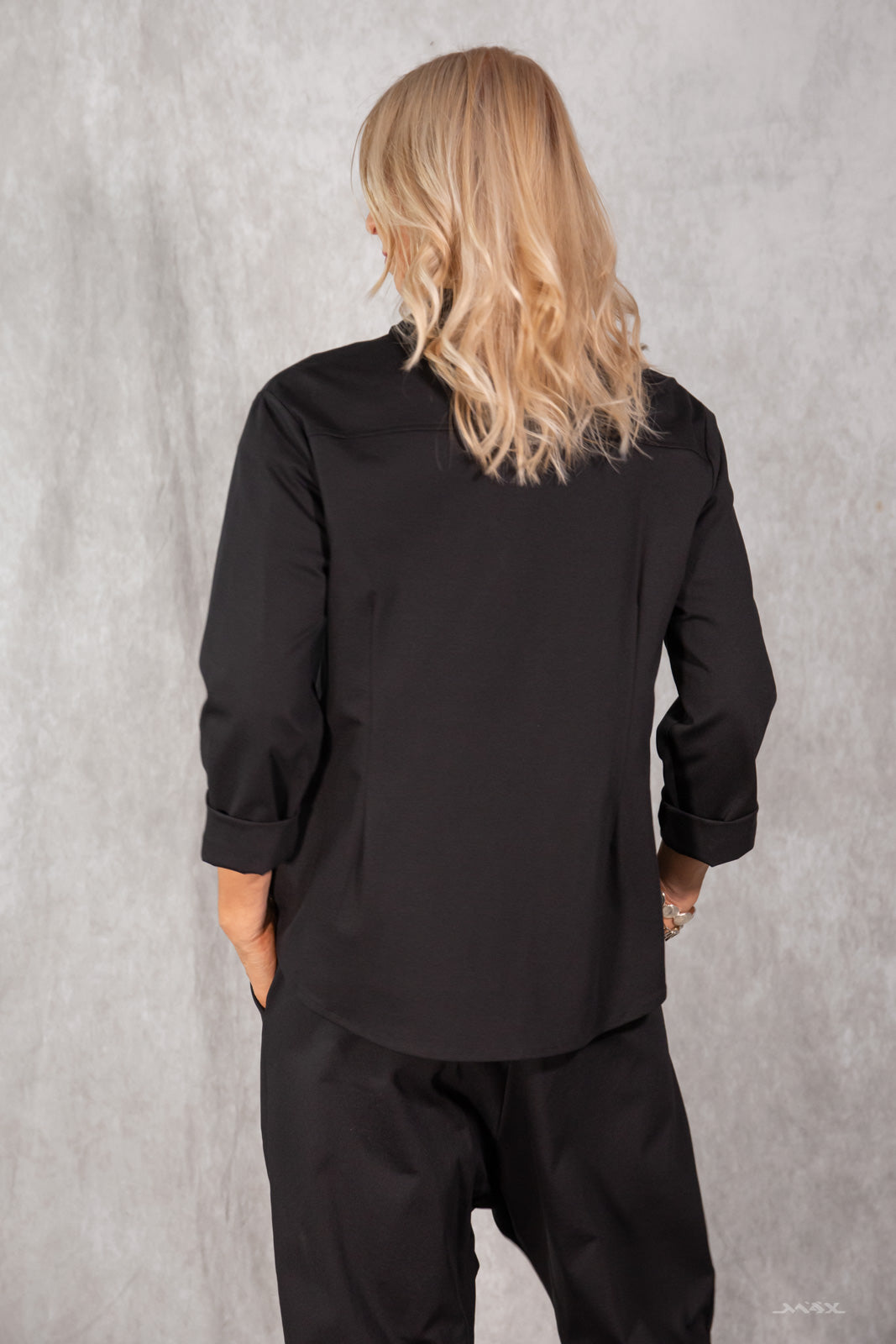 Blazer-Jacke mit asymmetrischer Knopfleiste Gr. onesize (38-42)