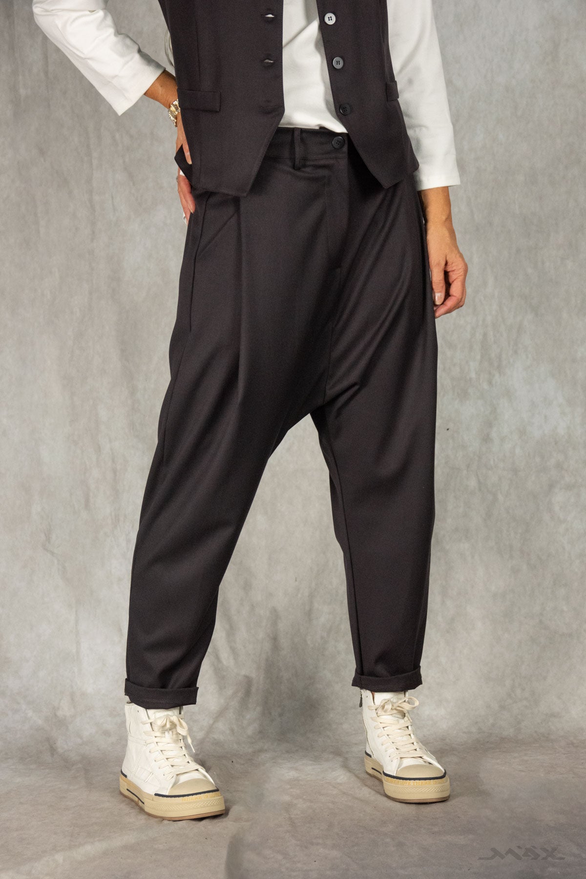 Haremshose aubergine Gr. onesize (38-42)
