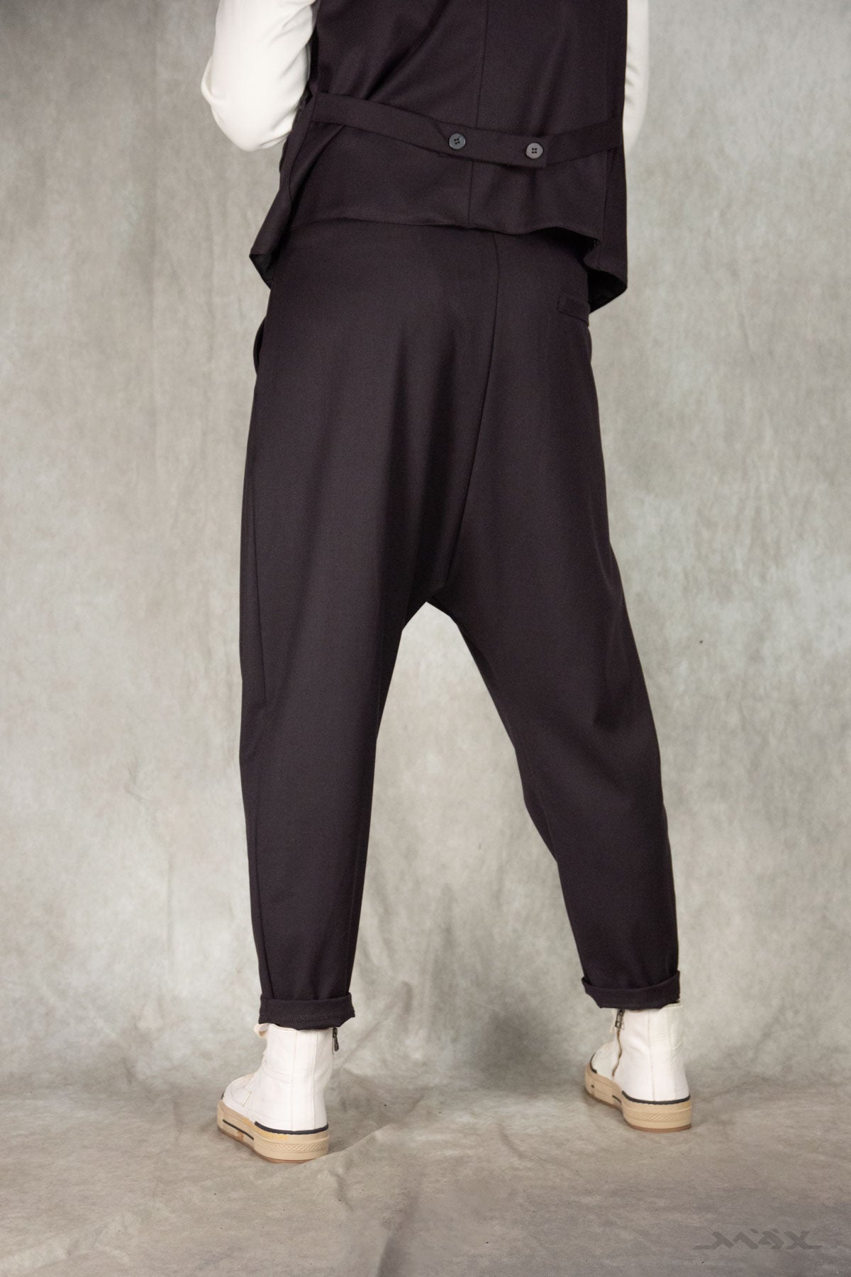 Haremshose aubergine Gr. onesize (38-42)