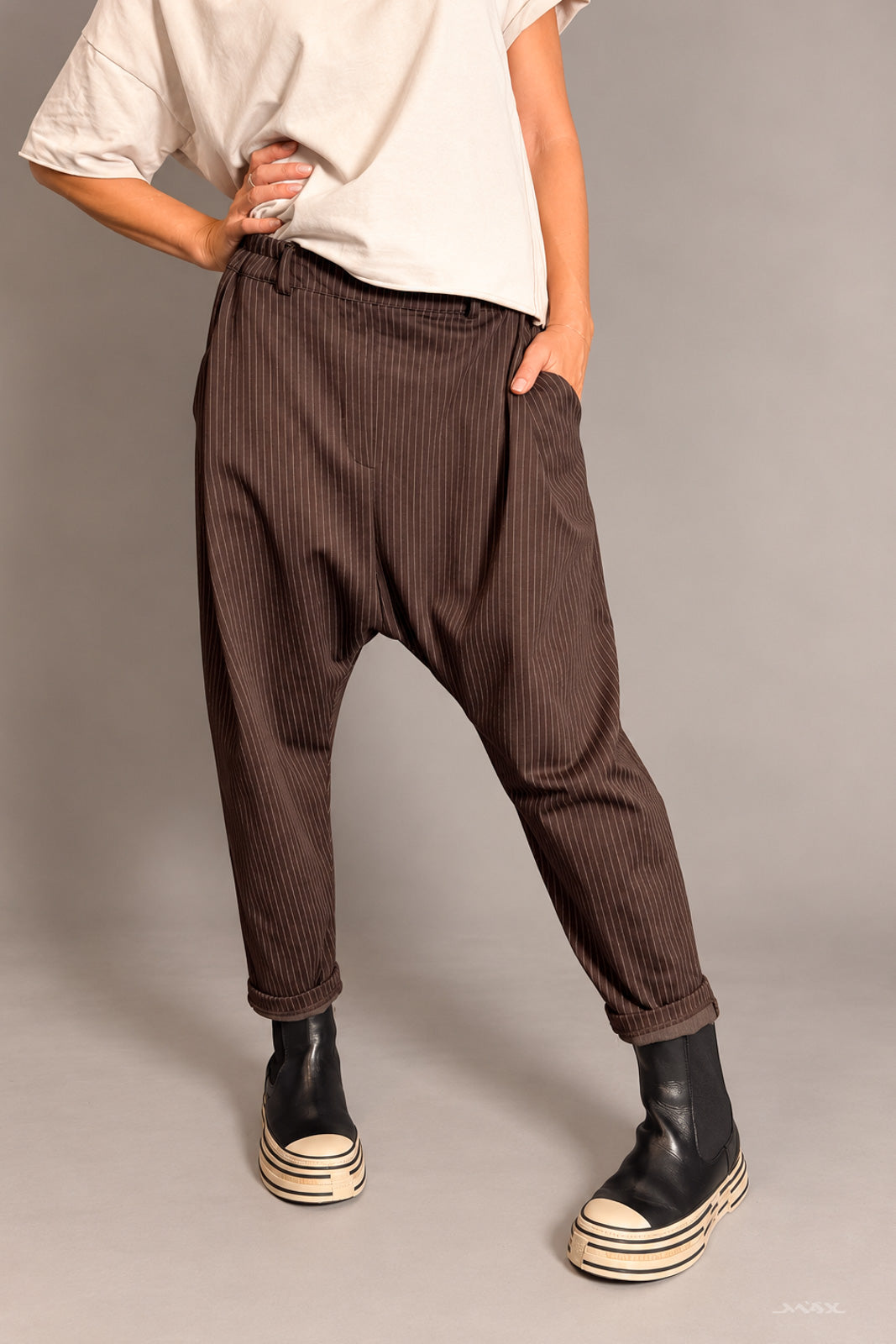 Baggyhose gestreift Gr. Onesize (38-42)