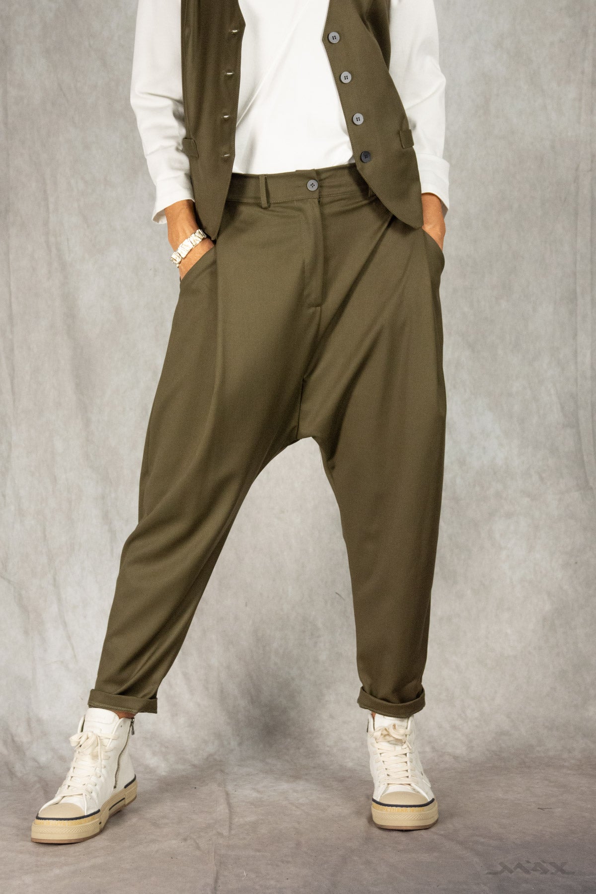 Haremshose khaki Gr. onesize (38-42)
